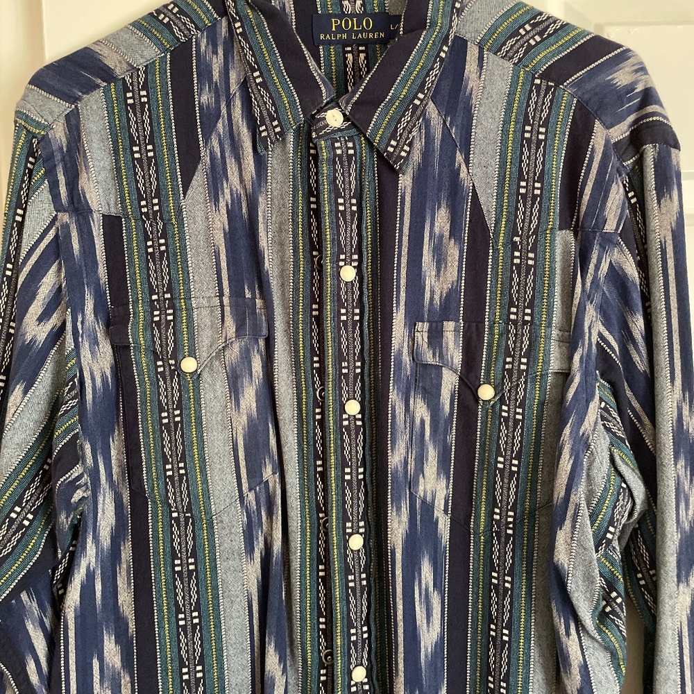 Men’s Polo Ralph Lauren Vintage Western Shirt